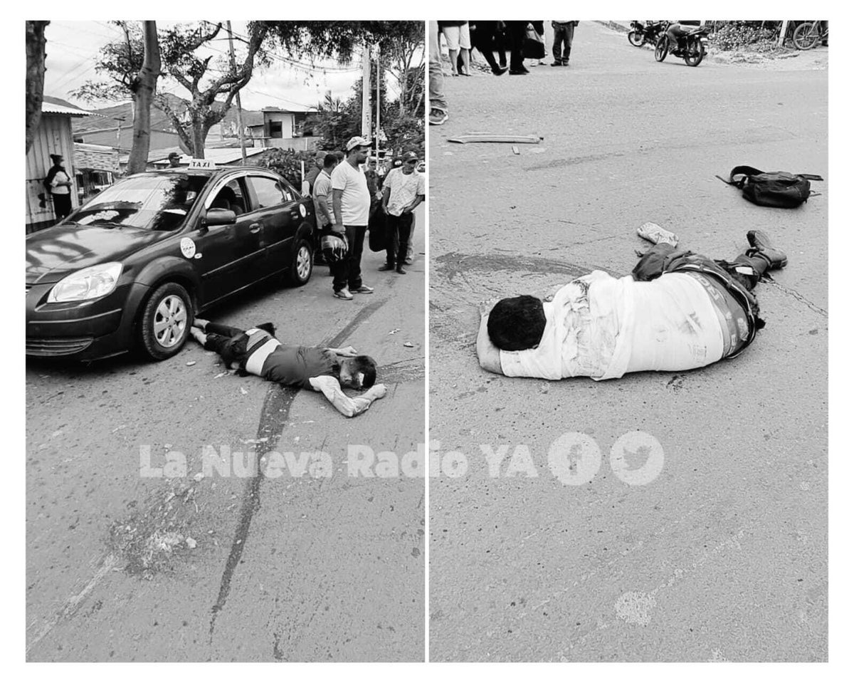 nuevaya's tweet photo. #ÚltimaHora 

Accidente de tránsito deja una persona fallecida y dos lesionados de gravedad en el barrio Sandino de la ciudad de Jinotega 

-INFORMACIÓN EN DESARROLLO- https://t.co/Cf3t8eUdRG