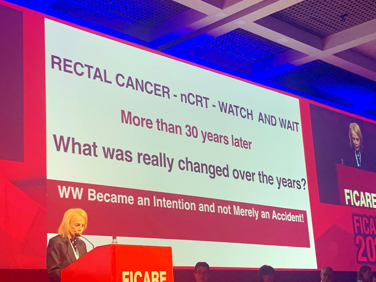 More than 30 years of serious work of #organpreservation in rectal cancer, summarized in one slide!!
Angelita Habr-Gama:  “#WW became an intention and not merely an accident” <a href="/R_Perez_MD/">Rodrigo O Perez</a> <a href="/guilhermepc91/">Guilherme São Julião</a> <a href="/brunabvailati/">Bruna Vailati</a> #Ficare2022