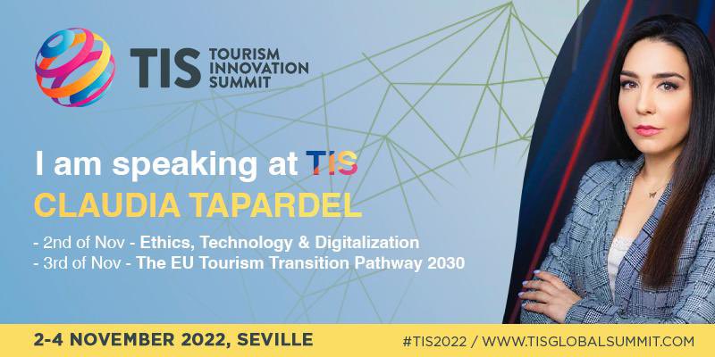 Proud to announce our CCO <a href="/ClaudiaTapardel/">Ana-Claudia Tapardel</a> as a speaker at Tourism Innovation Summit -  the global summit where 6.000 global industry leaders will meet to discuss actions and strategies that will define the new horizons of innovation and technology for the travel &amp; tourism sector