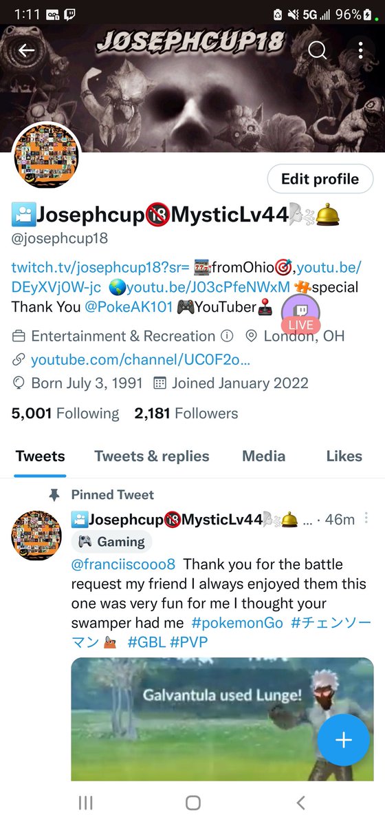 josephcup18's tweet photo. #LiveonTwitter #liveonTwitch #PokemonGO #GOBattleLeague https://t.co/q0JZ5R3jKw