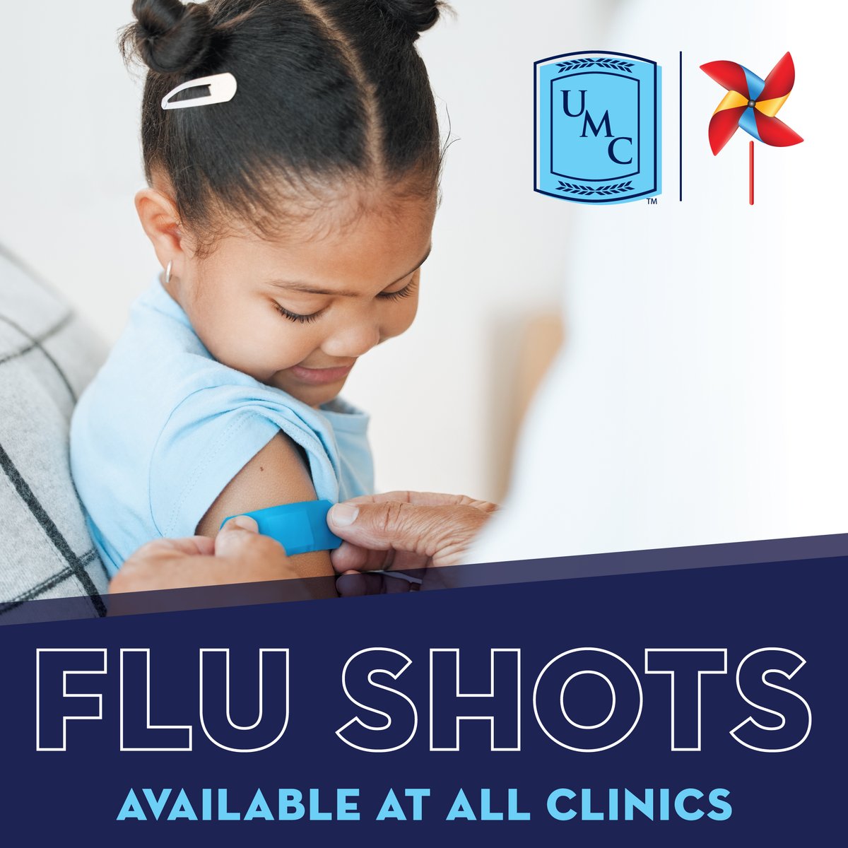 umchealthsystem's tweet photo. At UMC we aim to keep you and your family healthy, because Our Passion is You. 💙

Choose from over 20 regional clinics to help keep your family healthy! Find one near you: https://t.co/VBByIXF1Yk https://t.co/HGFnT4fUPY