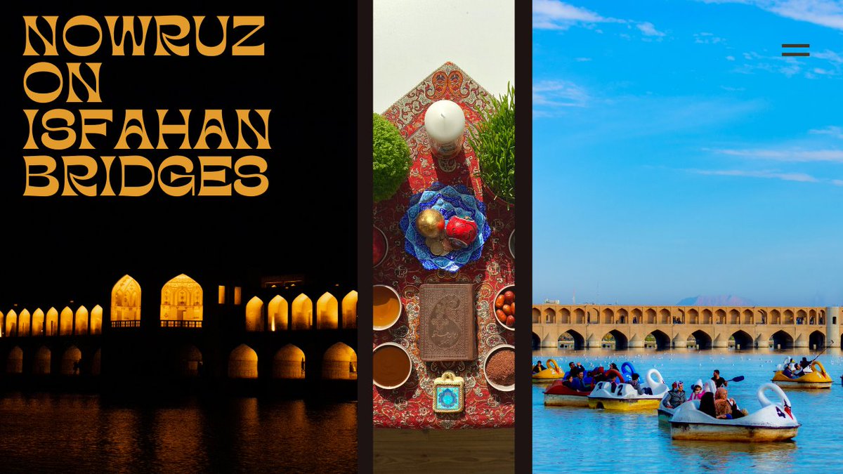 irantripp's tweet photo. This video is gonna be an exciting one because I filmed the whole #vlog talking about #nowruz and #HaftSeen table and I decided to visit the beatuful river in Isfahan:Zayandeh Rud

🔴https://t.co/kSzVknuRA0

#isfahan #Iran #travelvlog #Travel #iranvlog #isfahanvlog #irantrip https://t.co/SJEcuNIk67