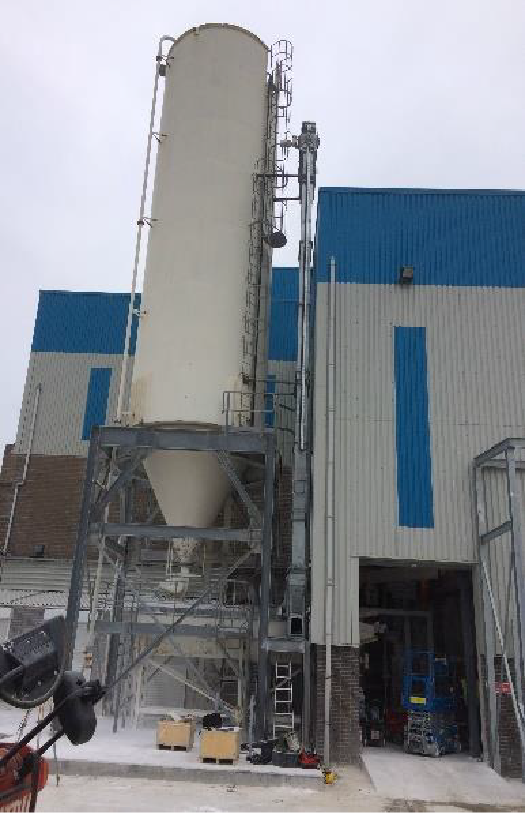 Structural_Fabs's tweet photo. You'd be forgiven for thinking that our images are of the latest NASA lunar mission but it's actually access stairs to the top of a 19m high silo in Hartlepool! Safe to say that our client was 'over the moon' with the result! Read more here - https://t.co/x1qiqFGbne #steelwork https://t.co/jtp9jv8SGi