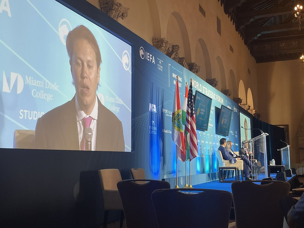 CBPAttorneyJen's tweet photo. #WorldStrategicForum today focused on #supplychain #philanthropy #web3 and #DAO. @Garry_Gilliam on #bridge, and a current discussion over my head on web3 (future of the internet allegedly) and dao community led orgs that can be bought using blockchain). Who’s a pro on this stuff? https://t.co/ndhRtdSMzP