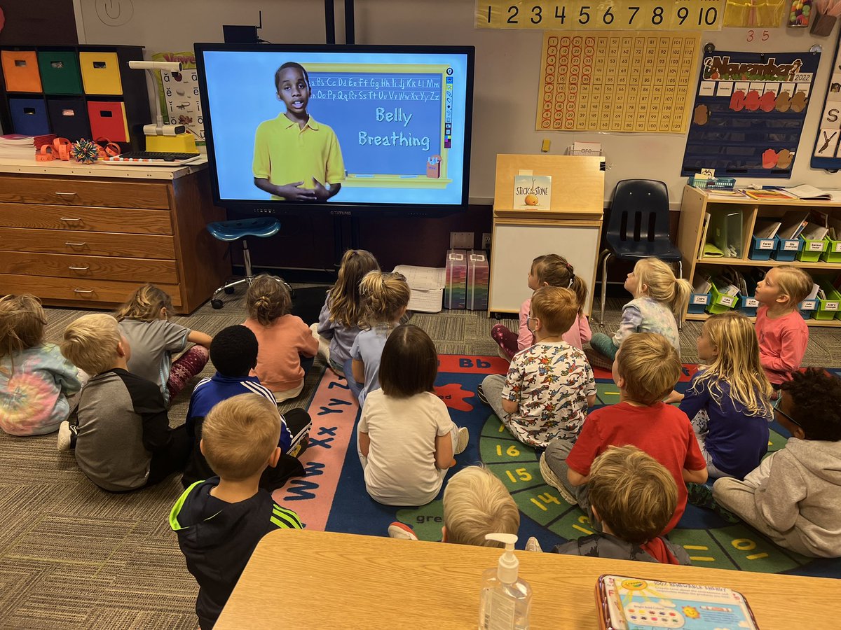 Mrs. Fogarty’s class is learning about the Zones of Regulation!