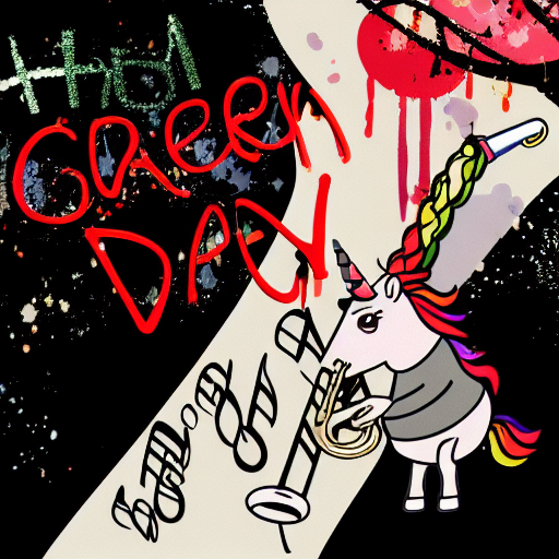 alphazoollc's tweet photo. @theneedledrop AI reinterpreting Green Day's Father of All Motherfuckers album cover: https://t.co/3RtvbokLTs