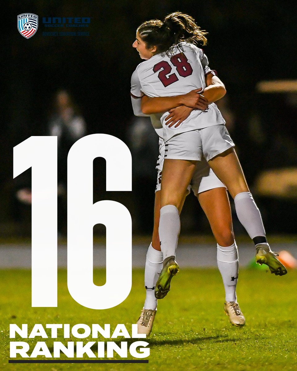 LRbears's tweet photo. Women's soccer moves up to No. 16 in the latest national polls! https://t.co/nbUvCMH6uj