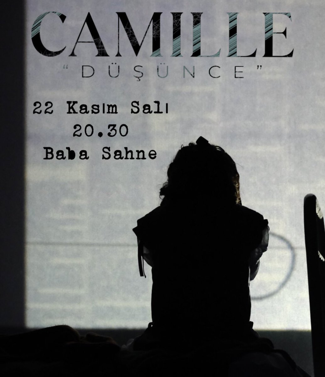 Camille “Düşünce” 22 Kasım’da <a href="/babasahne/">Baba Sahne</a>’de! babasahne.com/bilet_al.php?O…