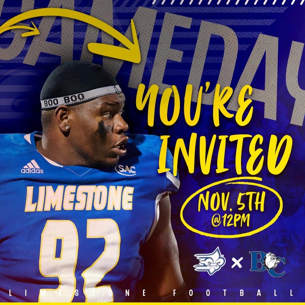 I will be at the limestone game this Saturday!! Thank you <a href="/coachfurrey/">Mike Furrey</a> @LimestoneFB