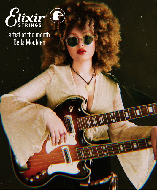 We're thrilled to announce the amazing Bella Moulden is our @ElixirStrings artist of the month for November. Stick around on our YouTube and Instagram this month for a very special message from Bella, as well as some killer playing demos with her freshly-strung double-neck!