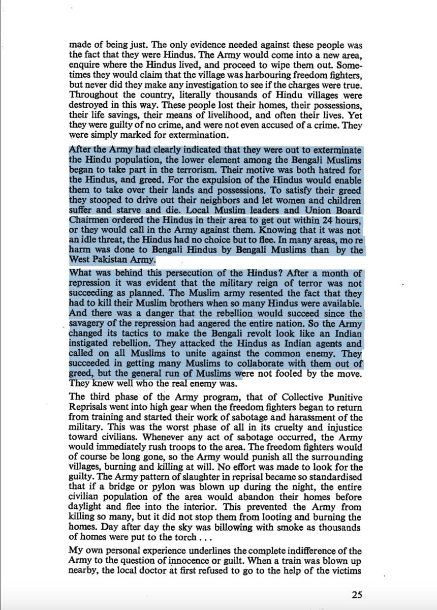 HinduAmerican's tweet photo. The Intl Court of Justice &amp; historians agree that the Bengal Genocide started with indiscriminate killing of Bangladeshis, but 2nd phase was definitionally a genocide targeting Hindus. 

To oppose a resolution because it mentions Bengali Muslim &amp; Hindu victims is unconscionable. https://t.co/01ADeDelHG