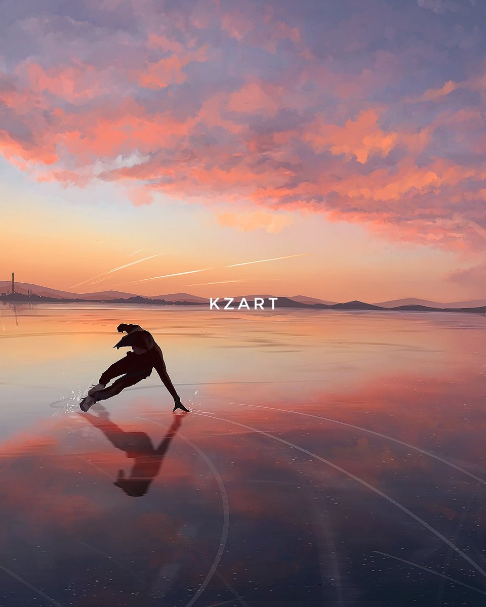 _kzart_'s tweet photo. Clouds study , 3hrs , made using @Krita_Painting  5.1.1 and @wacom
#art #digitalart #illustration #cloudstudy #sunset #iceskating #Artists #ArtistOnTwitter #Artist #DigitalArtist https://t.co/4Y4wdGAmkm