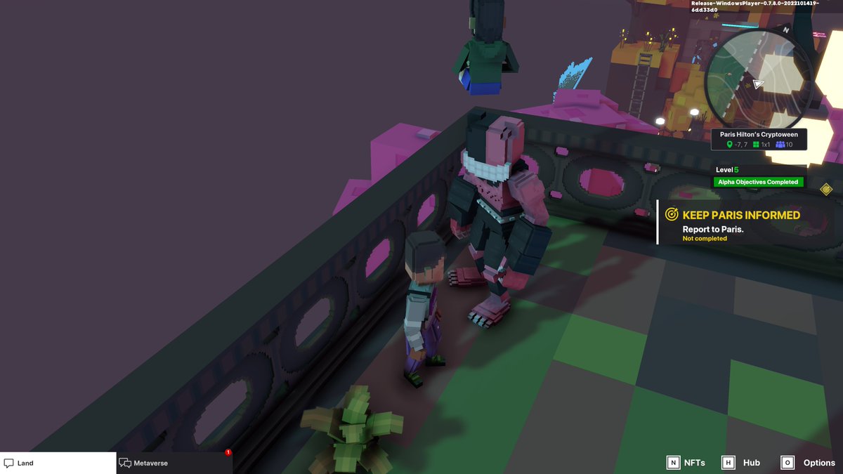 taepinjom's tweet photo. @TheSandboxGame I just participated in the Paris Hilton  #Cryptoween Event. I found Grralh check out my screenshot below!
🎃👇 https://t.co/WgtigBE74E