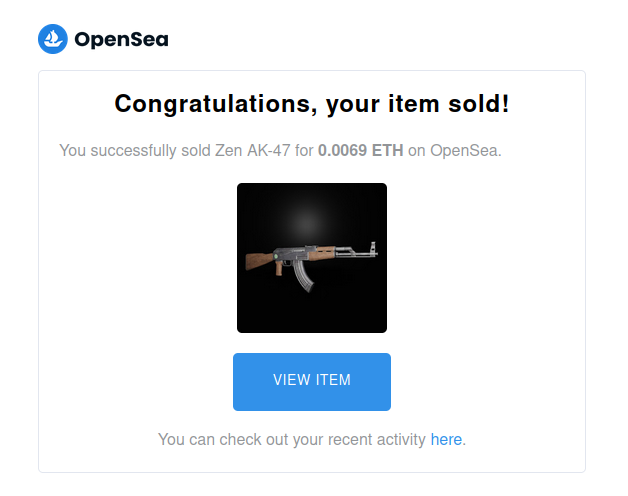 glbshop's tweet photo. // SOLD Zen AK-47 3D //
🔫
Represent the Zen in the metaverse with Secret Pod:

LINK :
https://t.co/JtOCnaFpNv

COMES WITH A SURPRISE NFT MANUALLY SENT

#Rtfkt #clonexfam #clonex #oncyber #3D #3DNFT https://t.co/KzQjb3St71