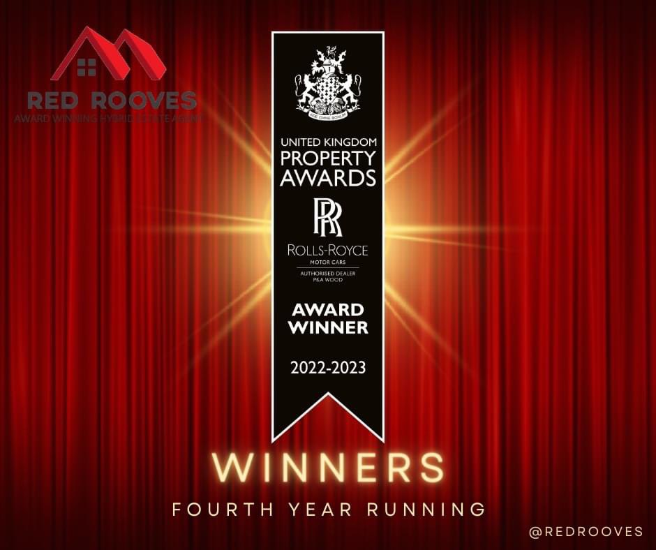 RedRooves's tweet image. We are pleased to announce that for the fourth consecutive year, we are an International Property Award Winner for 'Best Single Office Estate agent Merseyside'. 😀

We would like to thank everyone who has supported us by using our company and supporting a local business.