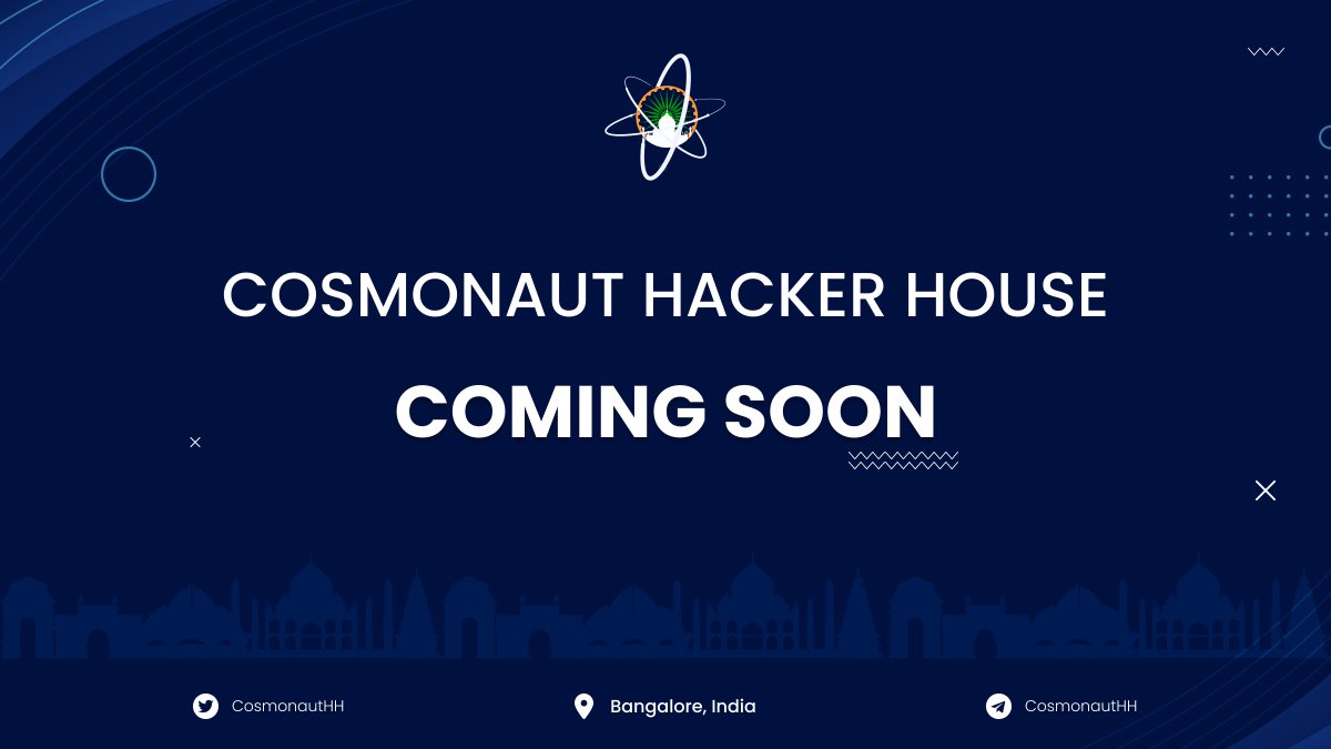 CosmonautHH's tweet photo. Buckle up folks!
@Cosmos is coming to India🇮🇳 https://t.co/ExrQ02OaSu