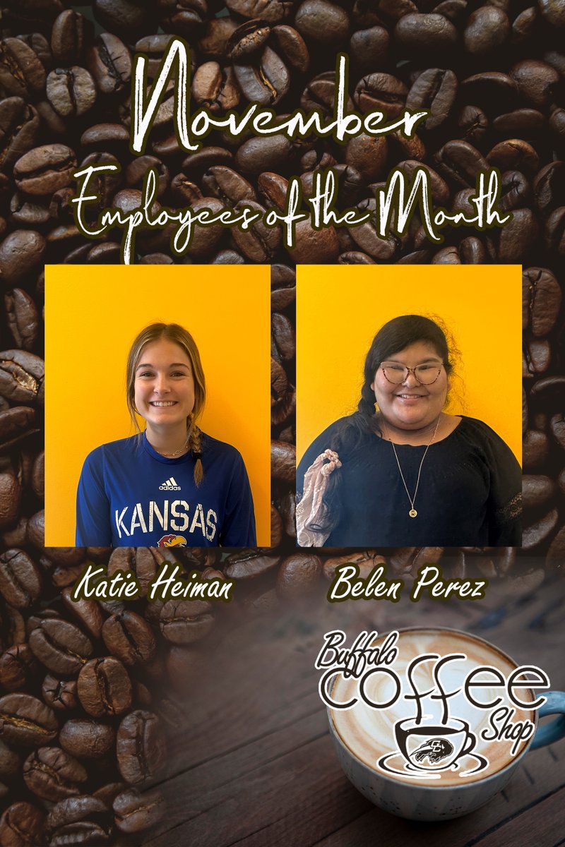 November Employees of the Month are Katie Heiman and Belen Perez!