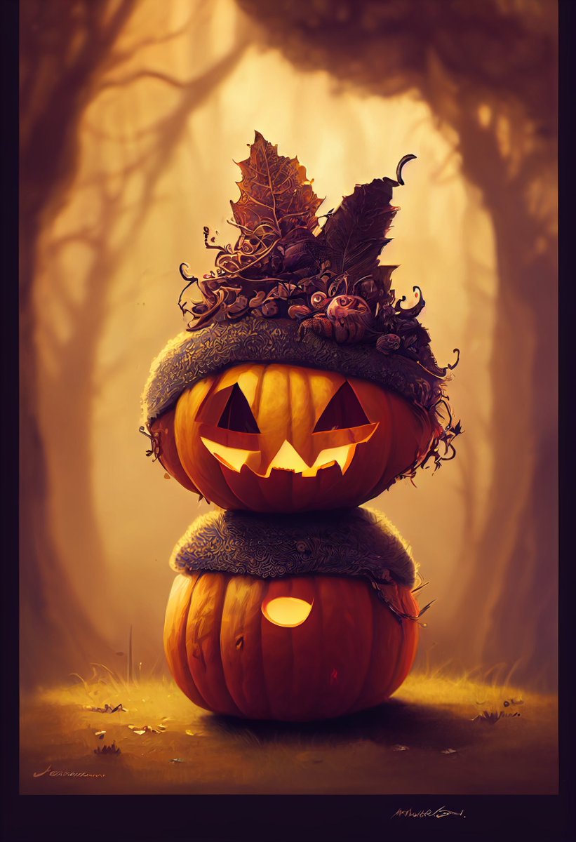Cuby_con's tweet photo. Byeeee.... See ya next year!

#halloween #pumpkin #cute #adorable #pets #nft #metaverse #nftart #animals #halloween2022 #spooky #pumpkincarving #PumpkinHead https://t.co/uoBZUWrwUp