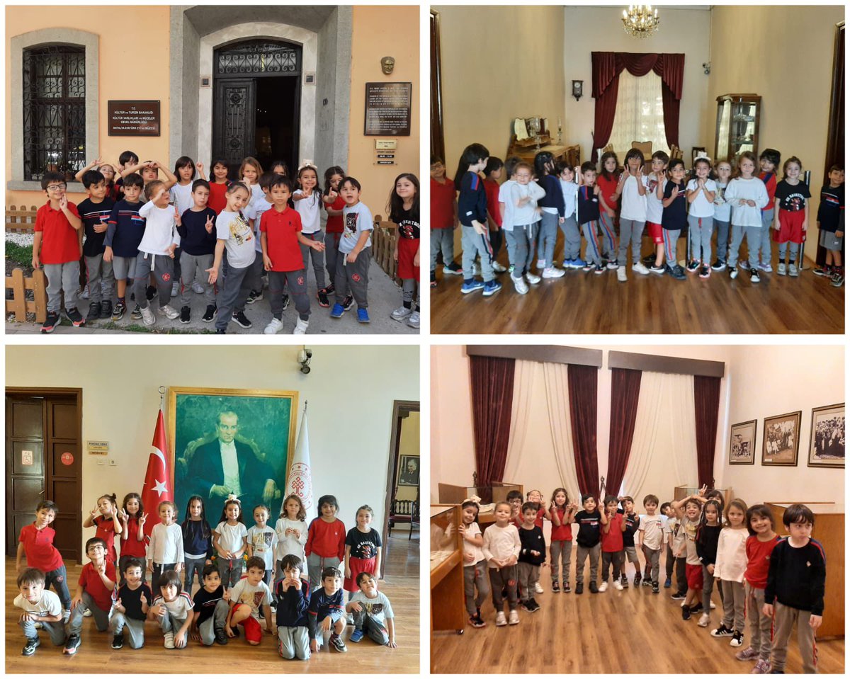 BahcesehirLara's tweet photo. Atatürk Evi'ne düzenlediğimiz gezi ile Türkiye Cumhuriyet'nin kurucusu Mustafa Kemal Atatürk'ü daha yakından tanıma fırsatı bulduk.🇹🇷🇹🇷🇹🇷
 #Atatürkhaftası
#sonsuzluk https://t.co/NmVDFVZ1Zc
