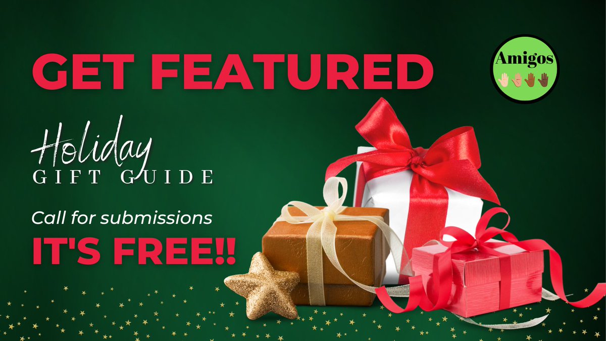 danay's tweet photo. 📣 CALL FOR SUBMISSIONS !!
Apply for the AMIGOS Holiday Gift Guide!!
There is NO COST.   https://t.co/lXv3rHZwkW
Applications are open till Nov 15th.
#shoplatinx #latinobusiness #giftguide https://t.co/VFp9mXY8b9