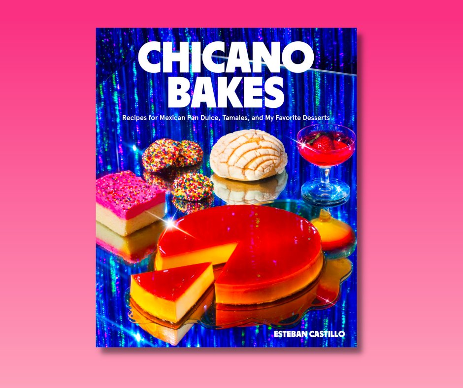 Folio Literary (@folioliterary) on Twitter photo Happy book bday to 😋CHICANO BAKES😋by <a href="/ChicanoEats/">Esteban Castillo</a>! This companion book to #ChicanoEats shows off the sweet and dreamy side of Chicano cuisine in 80 recipes for irresistible desserts, cakes, tamales, pan dulce and drinks: bit.ly/3D82yoc Happy book bday to 😋CHICANO BAKES😋by <a href="/ChicanoEats/">Esteban Castillo</a>! This companion book to #ChicanoEats shows off the sweet and dreamy side of Chicano cuisine in 80 recipes for irresistible desserts, cakes, tamales, pan dulce and drinks: bit.ly/3D82yoc