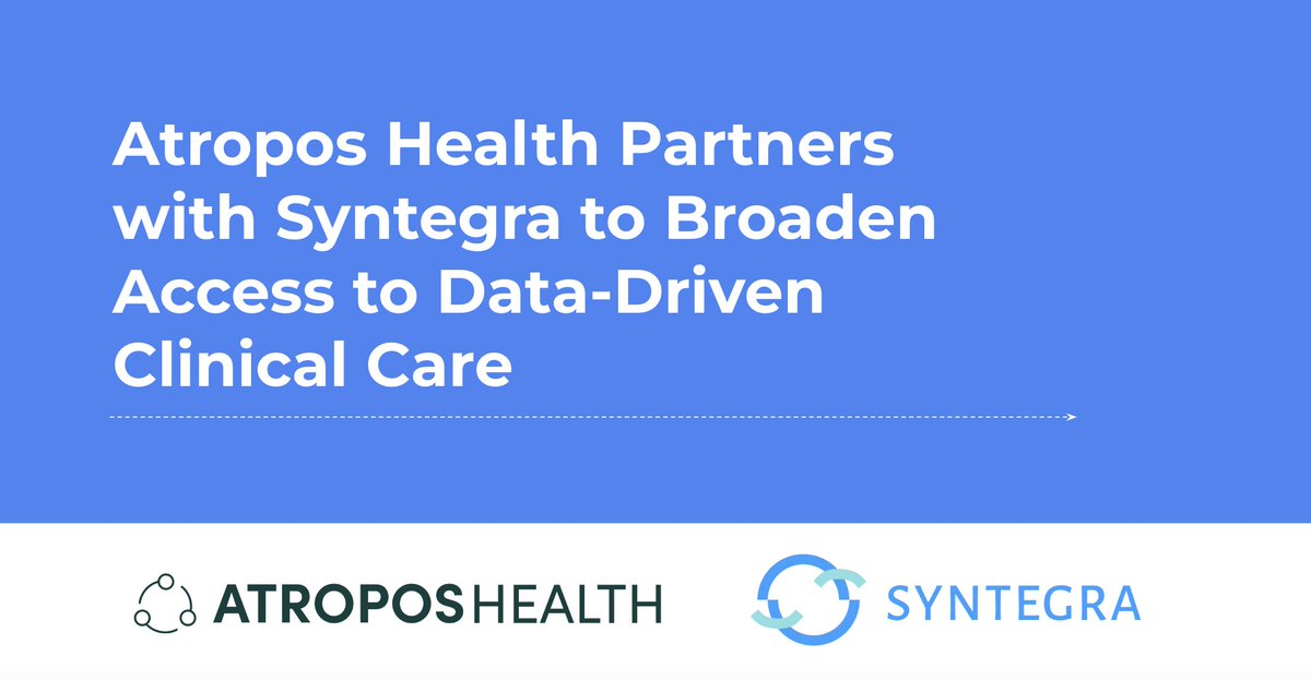 Syntegra tweet media
