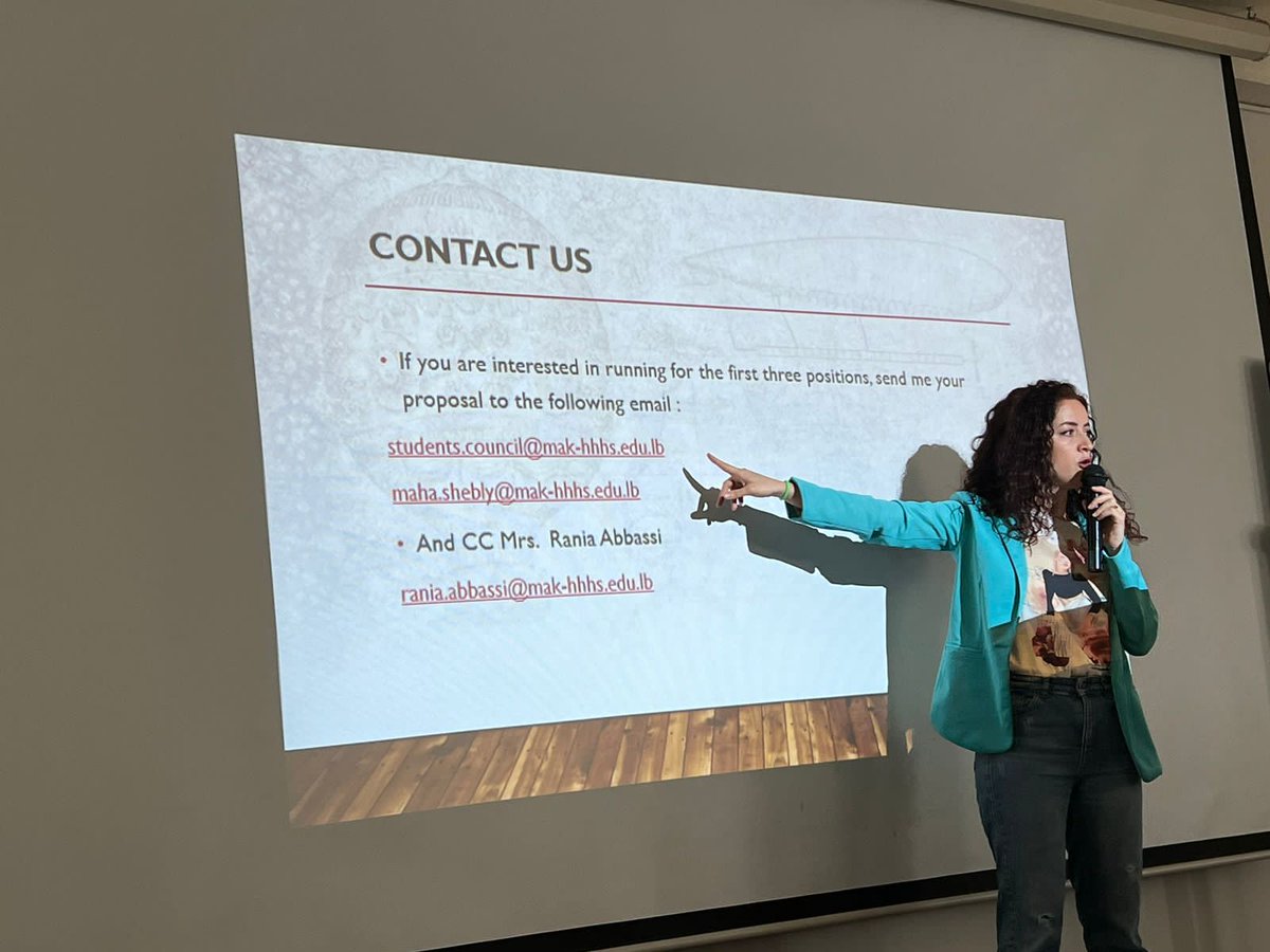mahaperla's tweet photo. Lauching the "Student Council" at HHHS for a mutual communication between students &amp; administration #empowering students and their #leadership skills #building the foundations for independent future generation @dina_jradi @Hhhsinfo @ea_rania @ShawaSally https://t.co/0QD91DIz7B