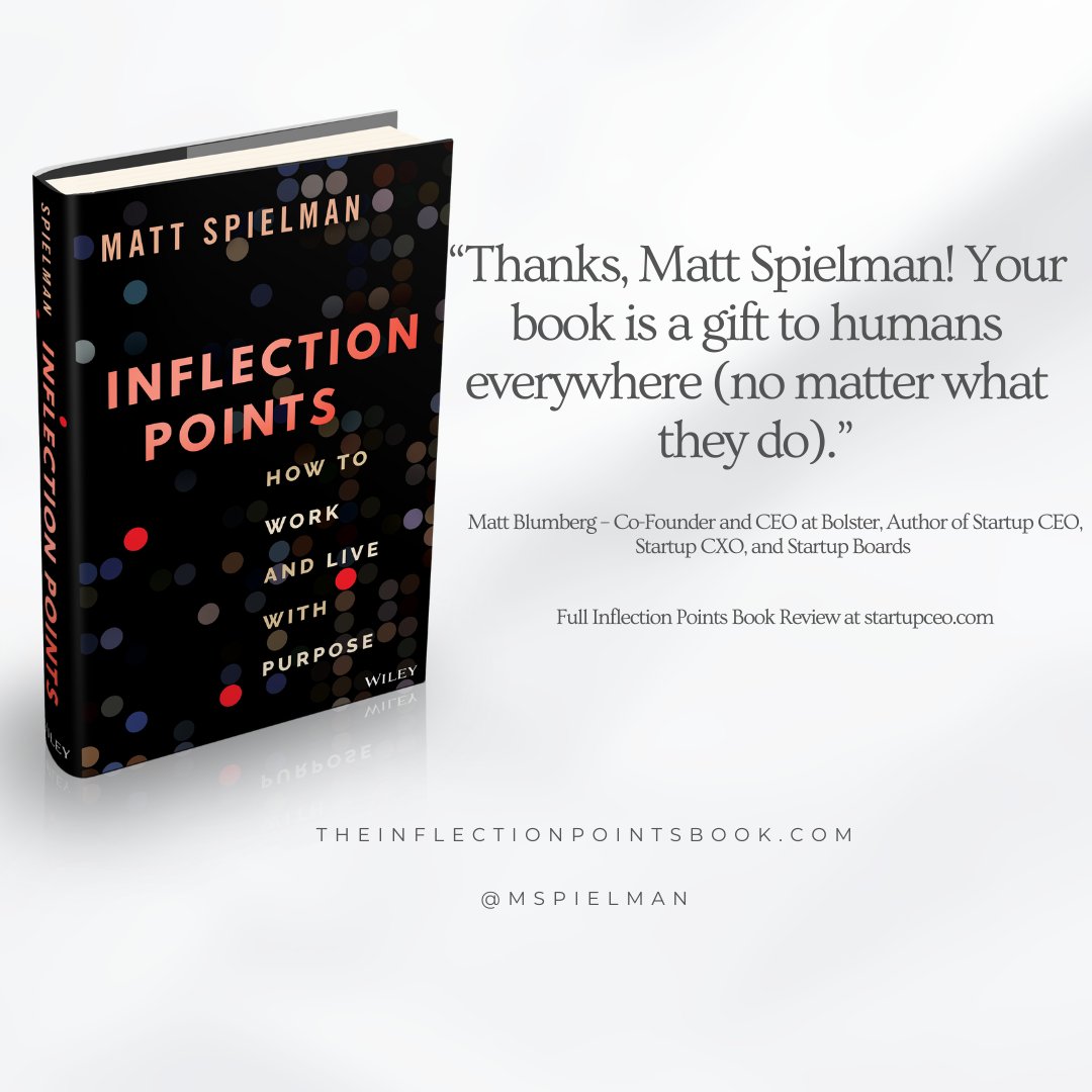 mspielman's tweet photo. Smiling. Thank you Matt Blumberg - boss, mentor and long-time friend - for capturing highlights of my career. At Return Path, you encouraged me (and the entire team) to think 'different,' especially when it came to HR. https://t.co/TJprCG9CqH