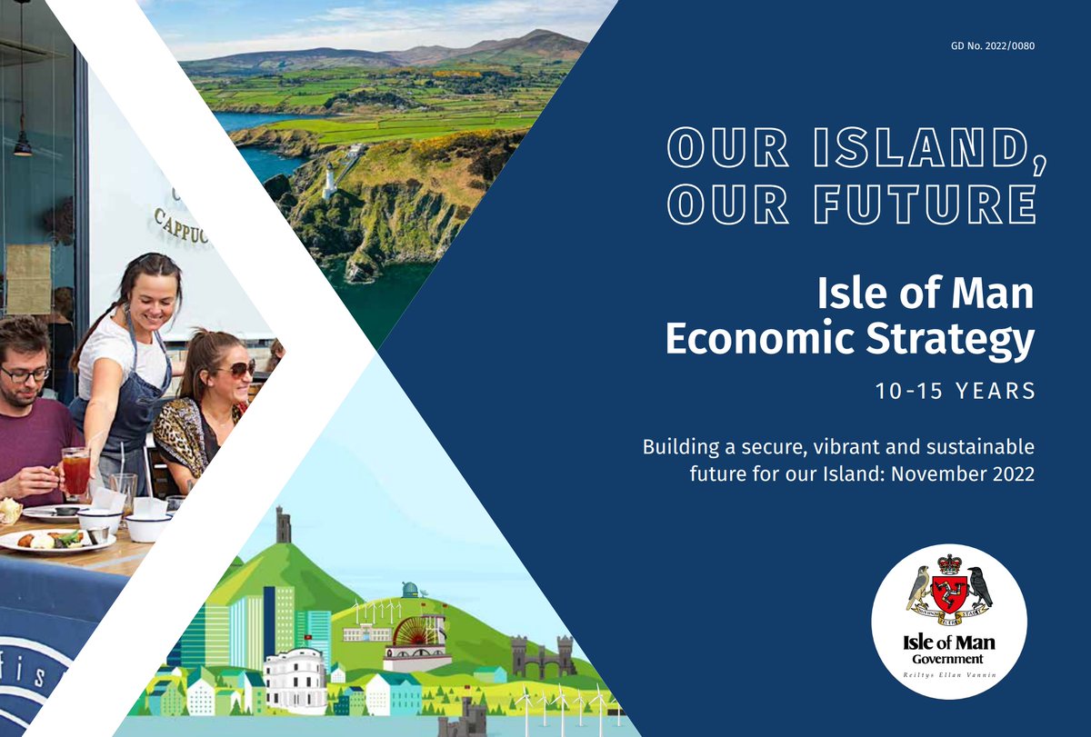 A revised version of the Economic Strategy has been published ahead of this month’s Tynwald sitting, emphasising the importance of robust infrastructure and services to accommodate a larger population. Find out more here: gov.im/news/2022/nov/… #isleofman