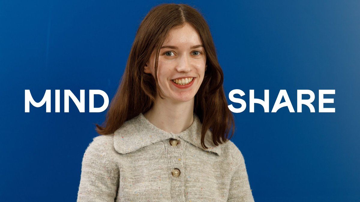 MindshareIRL's tweet photo. Emma Hickey embodies our value #Empathy.
"Emma is helpful and supportive...never hesitates to listen to others' perspectives and values relationships. She is a warm person whom you can trust."
#teammindshare #mindshareday #teamculture #teamvalues https://t.co/DLkPG33KaT