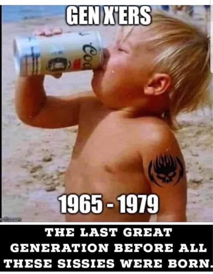 GEN X'ERS 👇🤣👇