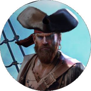 ？Did you know？

🏴‍☠️ #Pirates have existed since at least 1353 BCE—as long as there've been goods to plunder! 
Blackbeard intimidated prisoners by weaving hemp into his beard and setting it on fire. Pretty cool right?

⬇️Below is Walker The Backstabber from WOP!

#nftart 
#gaming
