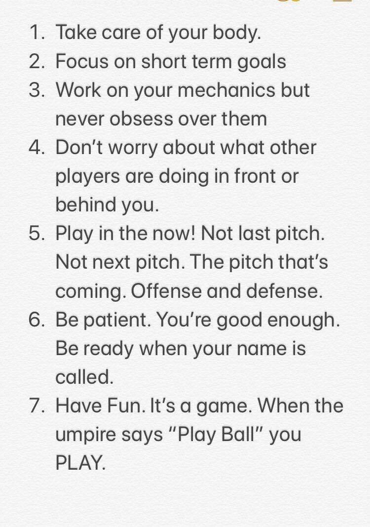 CoachMongero's tweet photo. Successfully apply these 7 ￼keys daily and it will streamline your way to success…reaching your ceiling as a player. https://t.co/8A2MXWMiq9