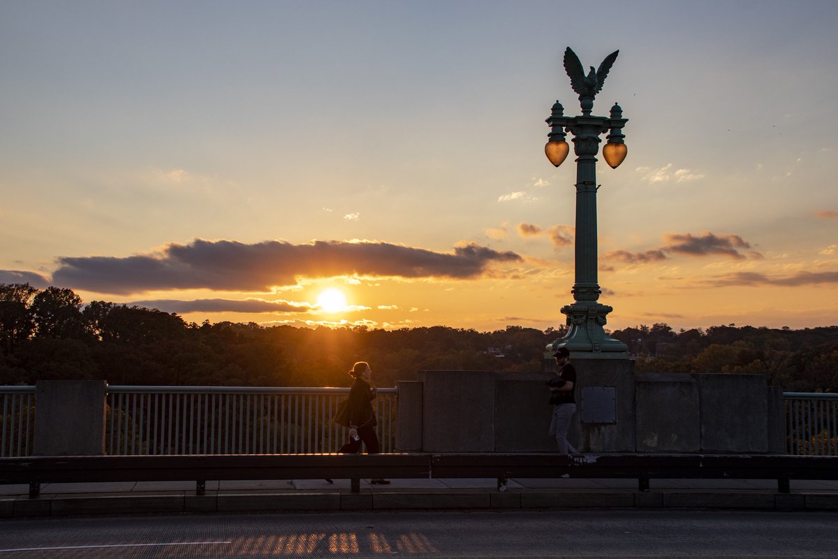 DianeKrauthamer's tweet photo. Late afternoon->sunset walk across the #TaftBridge 🦁 https://t.co/IouNscBgoz