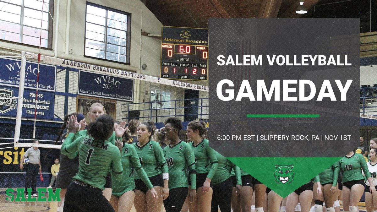 Volleyball is headed to Slippery Rock, PA this evening. This will be their third match up against Slippery Rock University, the women play at 6pm EST and a live stream is available on the link below! Let’s got tigers! 💪 rockathletics.com/sports/2021/8/…