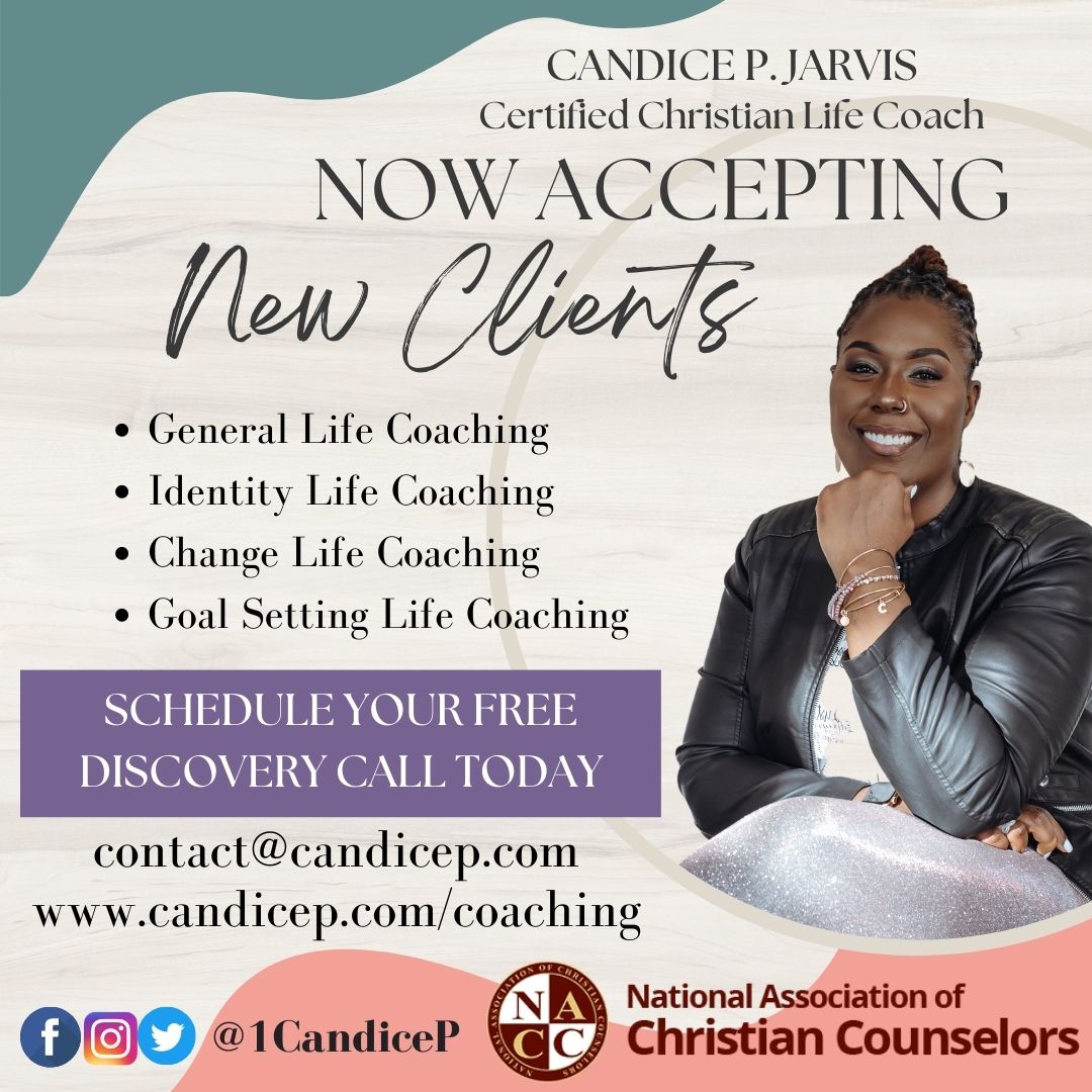 1candicep's tweet photo. ✨ACCEPTING NEW CLIENTS✨
Accepting a limited # of life coaching clients!
Book FREE consult today:
https://t.co/2dMqFhrnKg
✨Link in Bio✨
#CandiceP #ChristianLifeCoaching #LifeCoach #AcceptingClients #Ready #ChangeAgent #ChangeCoach #ChristCentered #HelloNovember #BookToday https://t.co/6B0HPeWHyV