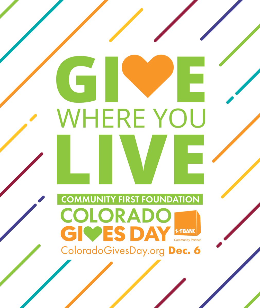 WorkLifePartner's tweet image. Set your calendars! This year, #ColoradoGivesDay is on Tuesday, Dec. 6. You can help make good happen by donating. Don’t want to wait? Donate now! coloradogives.org/organization/W… #CGD2022