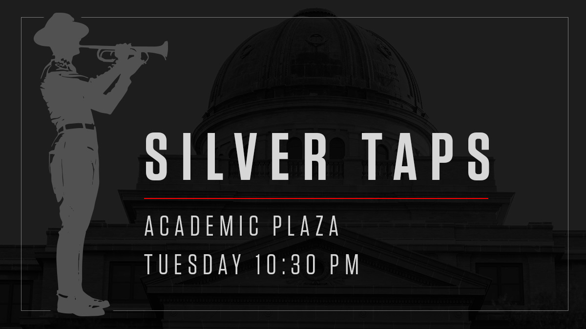 Tonight we will be honoring Meghana Devi Kodali and Andrew Paul Coleman.

Stand with the families at 10:30pm in Academic Plaza or online at tx.ag/SilverTapsPrem…