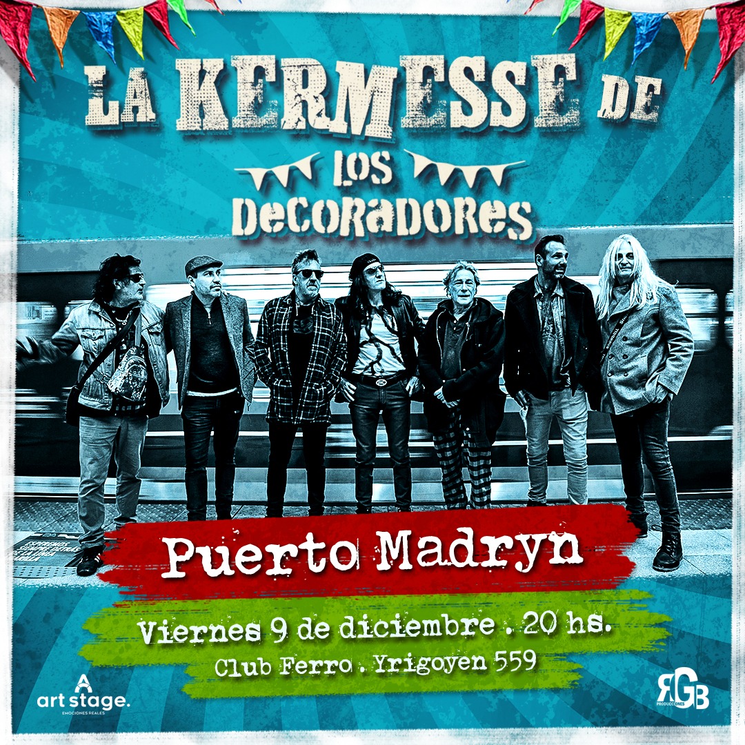 Llegamos a MADRYN!! 

#LaKermesseEnMadryn 
Viernes 9 de Diciembre - 20 hs. 

📍Club Ferro - Yrigoyen 559
Show para mayores de 18 años. 

🔻ENTRADAS YA DISPONIBLES🔻

✓ Online: alsurticket.com/detalle/LA-KER…