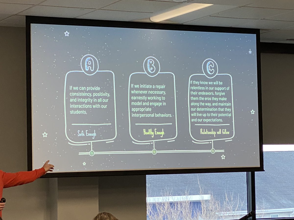 RavennaSupt's tweet photo. Learning how to have a trauma-sensitive space at the Ohio School Improvement Institute. #LeadWithLove #HSTW #MMSW https://t.co/cwktb3G2Ko