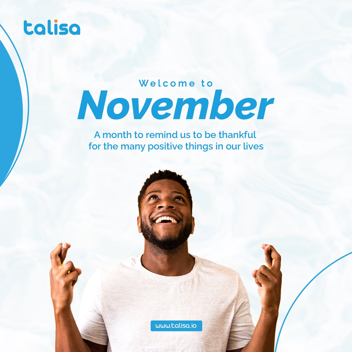 TalisaGroup's tweet photo. Welcome to November 

May this month bring good tidings to you and yours

#newmonth  #November #Talisa https://t.co/sRwSaSZfLd