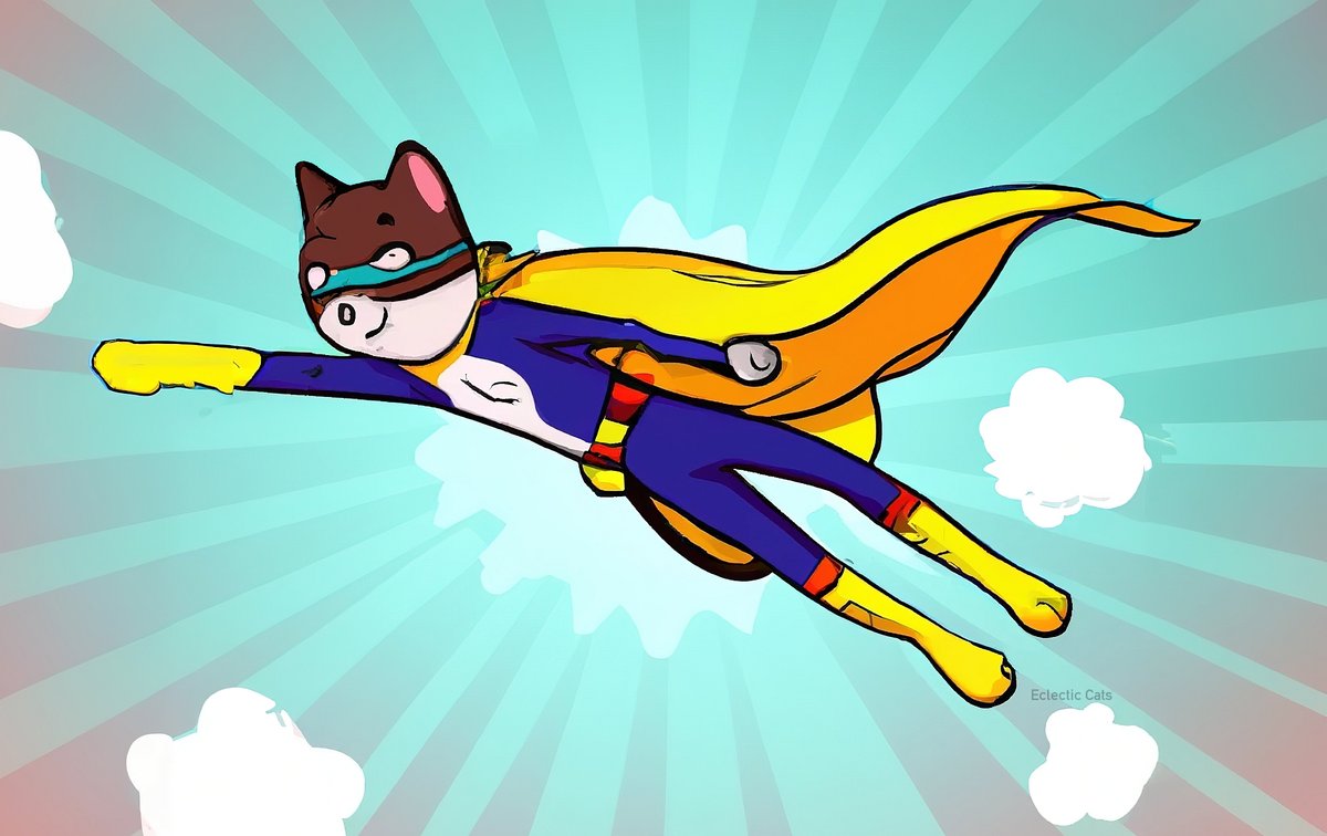 Eclectic_Cats's tweet photo. Wonder Cat to the rescue!

Available as gaming mouse pad:
https://t.co/BYEXeRWrT1

#NFT: https://t.co/WuME1I8Fag #37

#catcartoon #superheroes #herocat #catmousepad #aigenerated #dalle2 #catnft #polygonnft #marvelcat #wondercat #catgift https://t.co/QrptrYKw5r
