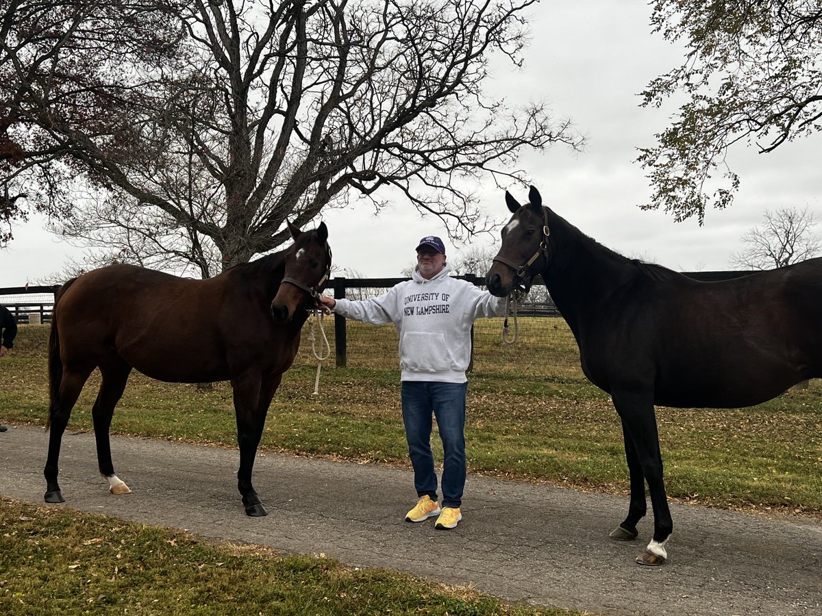 Just “the guy” and a couple of Grade 1 producing mares, Special Treat and Quickest. ⁦@TAOcampo⁩ ⁦@mariecolbert⁩ ⁦@Colbertd09⁩ ⁦@JoeColbert10⁩ ⁦@Steve_Byk⁩ :)