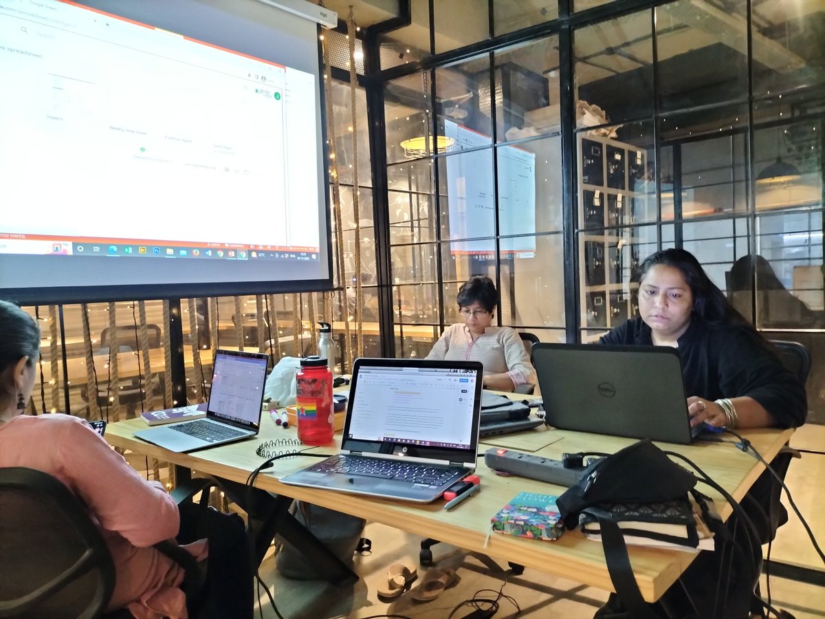 GenderatWorkInd's tweet photo. We're working hard to bring you some exciting things very soon. We're a small team that delivers on big ideas and plans aimed at achieving #institutional change. Stay tuned for updates!
@Jyotsnasmailbox
@SudarshanaKundu
#teamtuesday
#workplace
#genderatwork https://t.co/Og0ddEKVYv