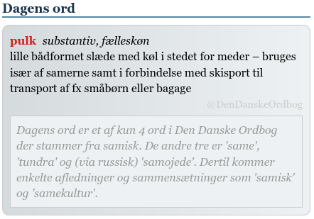 DenDanskeOrdbog's tweet photo. #samisk #slæde #etymologi #dagensord
https://t.co/vnqhv7ckzT https://t.co/T17zXaSzpG