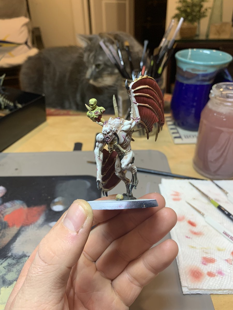 charshpaints's tweet photo. Just in time for #SpookySzn with this Crypt Flayer 
#WarhammerCommunity #warhammerageofsigmar https://t.co/y5WTYa9dgU