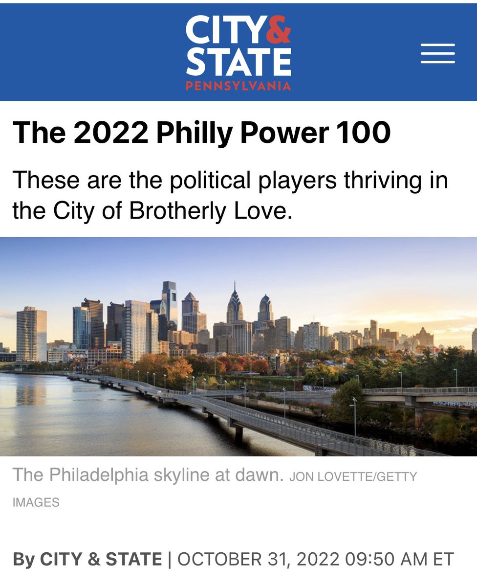 johnchawkins's tweet photo. very honored to be on the Philly Power 100 List with so many incredible leaders. Thanks, @CityAndStatePA !
https://t.co/RtqwKuqh4i https://t.co/2AsAJJqR1P