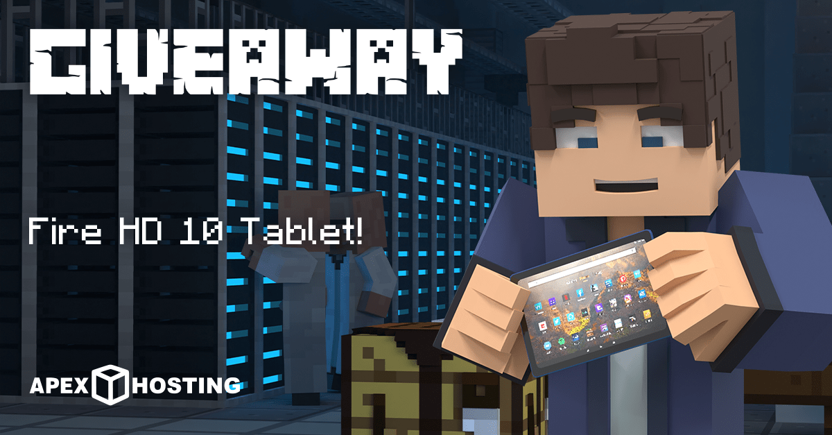 apexhosting's tweet photo. π€―π NOVEMBER GIVEAWAY! ππ€―
This month we will be giving away a 64GB Fire HD 10 Tablet & a 2GB server for 6 months! π»
#Minecraft #ApexHosting #Giveaway #Fire #Tablet #Server #Hosting
π https://t.co/CzVWrpfxpf https://t.co/rlq0CH8aYZ