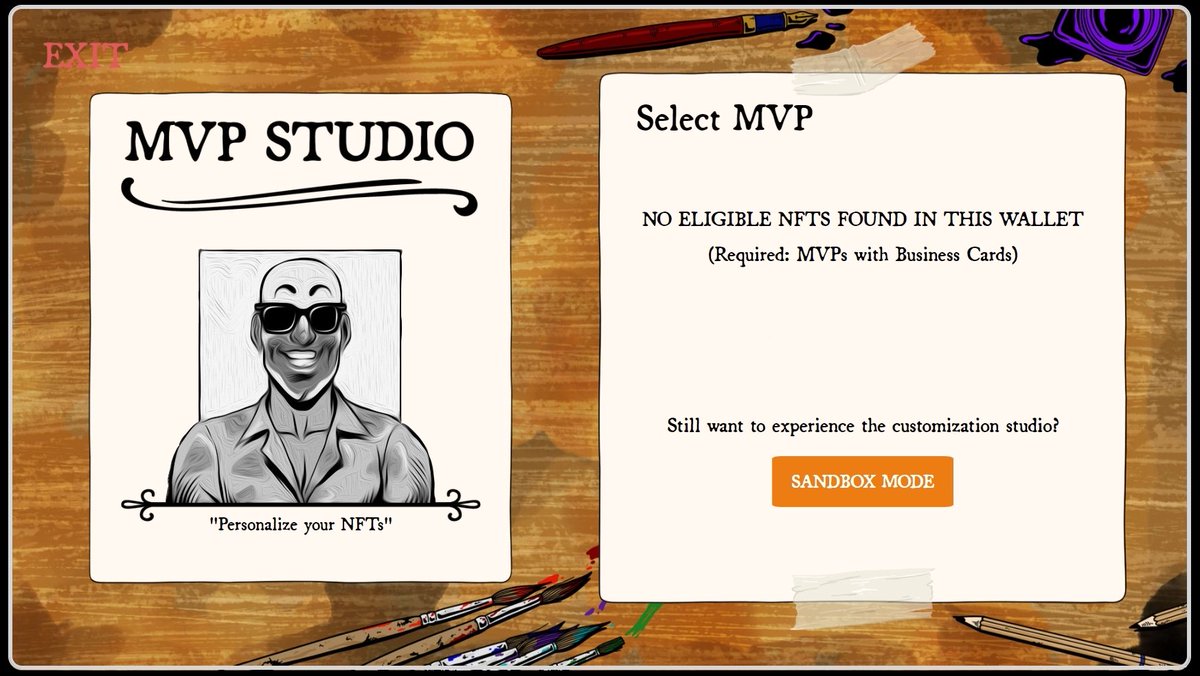 RoyalSocietyOP's tweet photo. 🎉#MVPStudio Update🎉

We are now allowing anyone to test our new MetaVerse Players #NFT Personalization Studio without owning an #MVPNFT! 🔥

Customize a #MetaVersePlayersNFT by entering the #RSOP Players Lounge + clicking the "Ace"
Hanging on the wall!

https://t.co/aYELJ65G1s https://t.co/0swsCZNORX