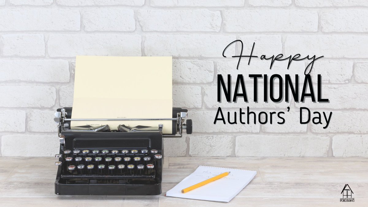 Happy National Authors’ Day to the best of the best! We are so lucky to have an incredible team of talented authors at Hadleigh House! 

#NationalAuthorsDay #Books #publishing #authorpartnership #AuthorsOfTwitter #authorscommunity